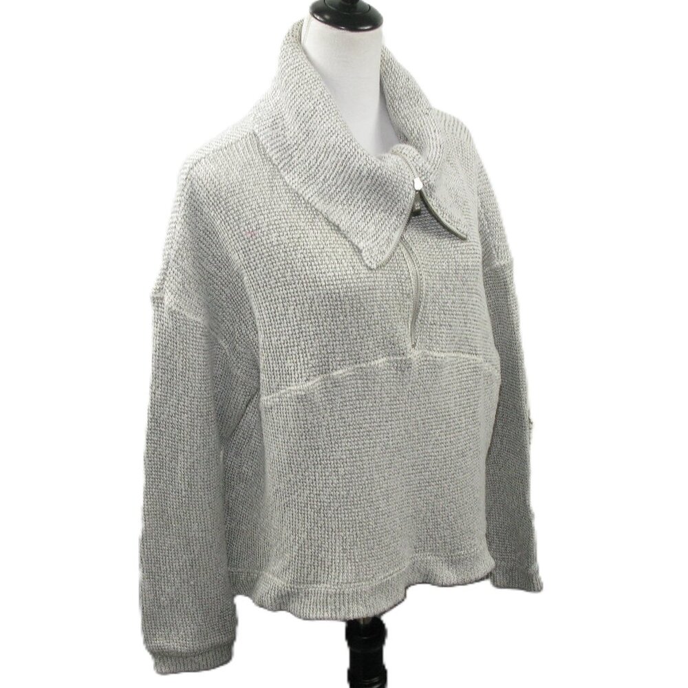 Sweaty Betty Half Zip Turtleneck Sweater Size Medium